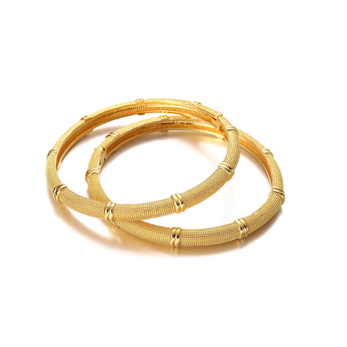 Ethiopian Gold Color Bangles | Habesha Women’s Traditional Bracelets