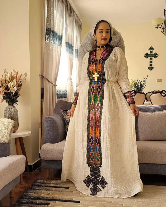 Tigray Axum Fetil Habesha Dress | New Traditional Women’s Attire