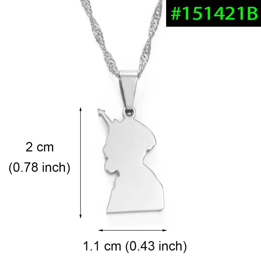 Ethiopia Oromia Pendant & Necklace | Oromo Jewelry for Men & Women - EthGebya