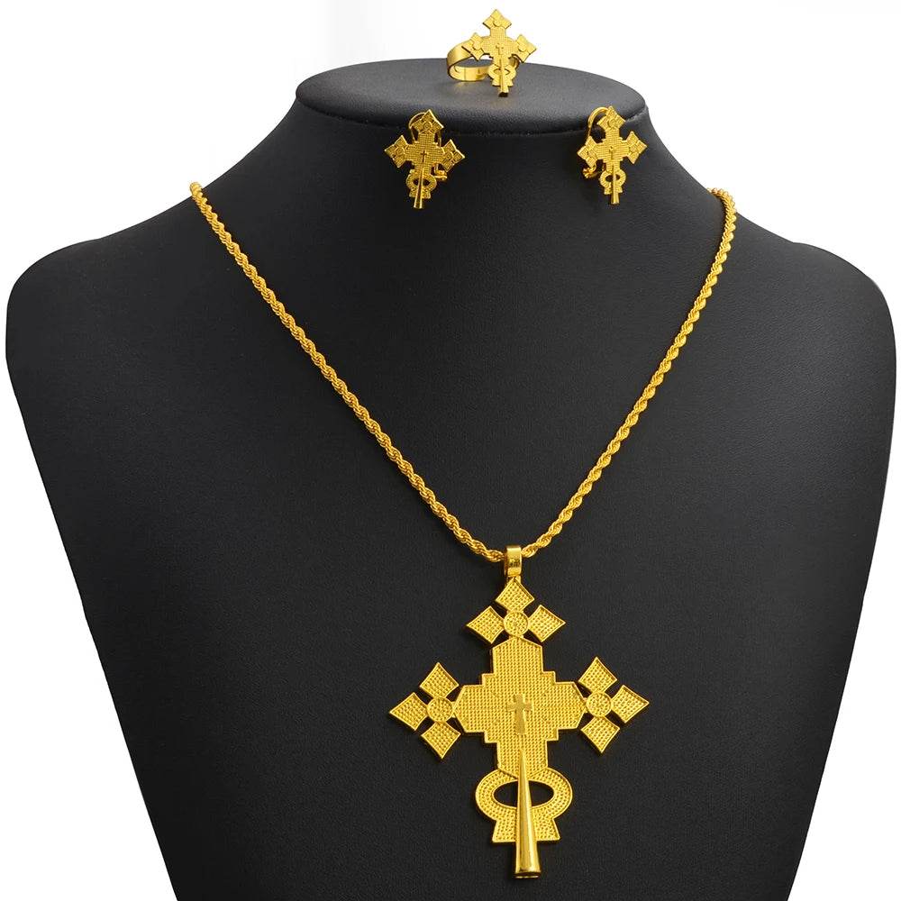 Ethiopian & Eritrean Jewelry Set - EthGebya