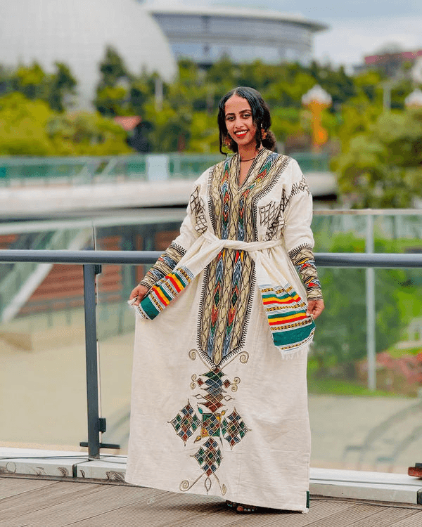 Gonder Habesha Kemis - የጎንደር ፈትል ቀሚስ - EthGebya