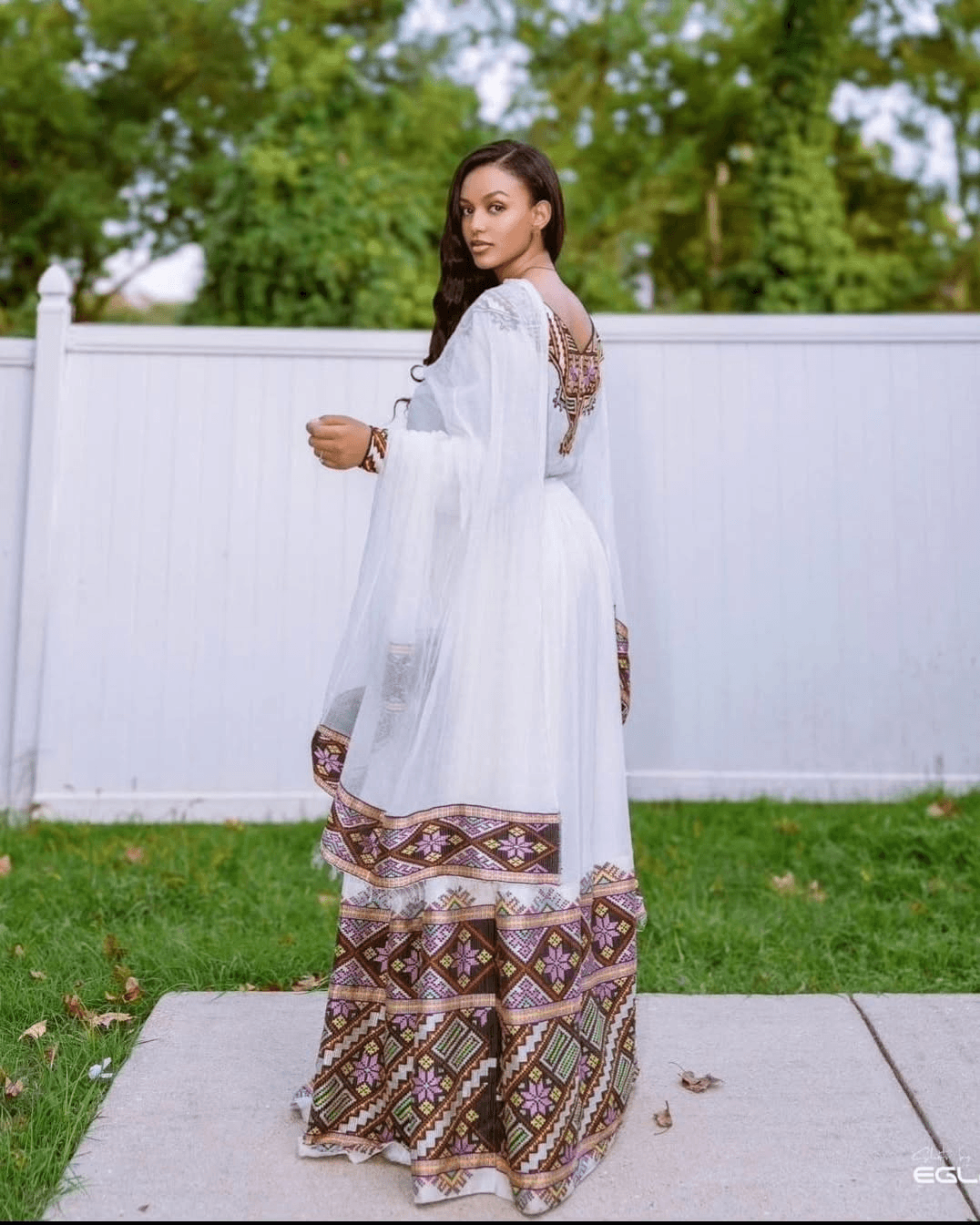 Menen Kemis Tilf Habesha Dress - EthGebya