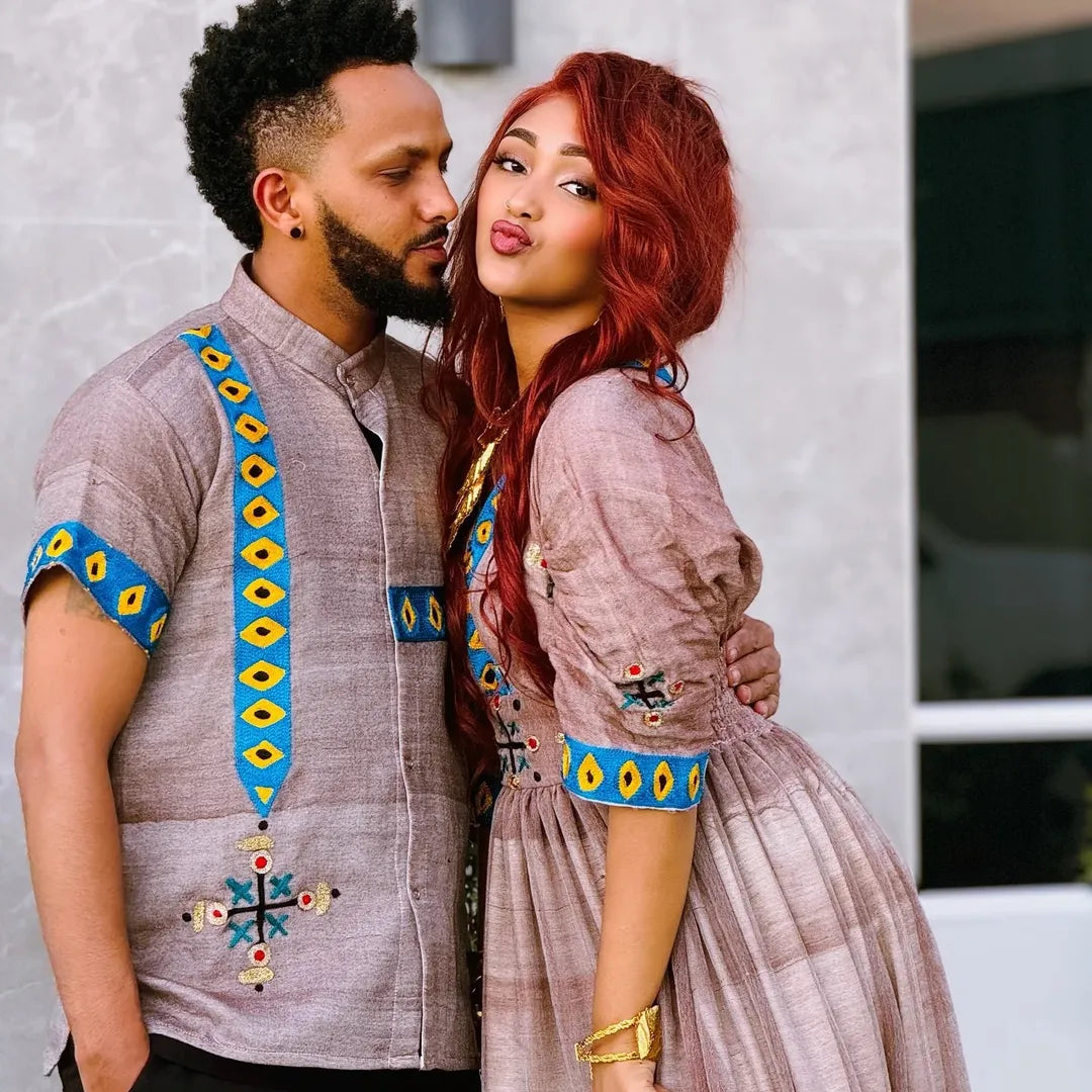 Habesha inspired fashion, Ethiopian custom made dress, Habesha modern Kemis, bridal dress, wedding outfit, Ethiopian embroidered gown, ceremony dress, Habesha festive dress, Ethiopian cultural gown, elegant attire, Habesha handmade , heritage dress, festive gown, Eritrean festive outfit, lace Kemis, designer dress, artisan clothing, festive gown, premium , traditional cotton attire, embroidered gown, handmade clothing, festive clothing, Eritrean embroidered dress, Habesha new year outfit,