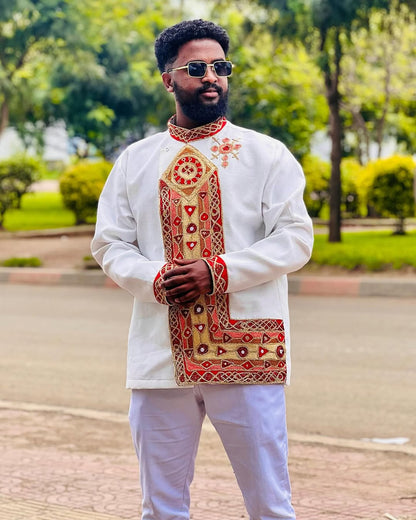 Traditional Habesha Men’s Clothing | New Ethiopian & Eritrean Attire Ethgebya