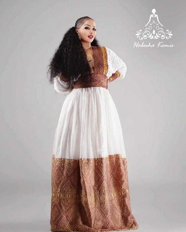 Handwoven Habesha Kemis: New Luxurious Ethiopian & Eritrean Wedding Dress, Traditional Yellow Zuria for Women, Custom Cultural Attire