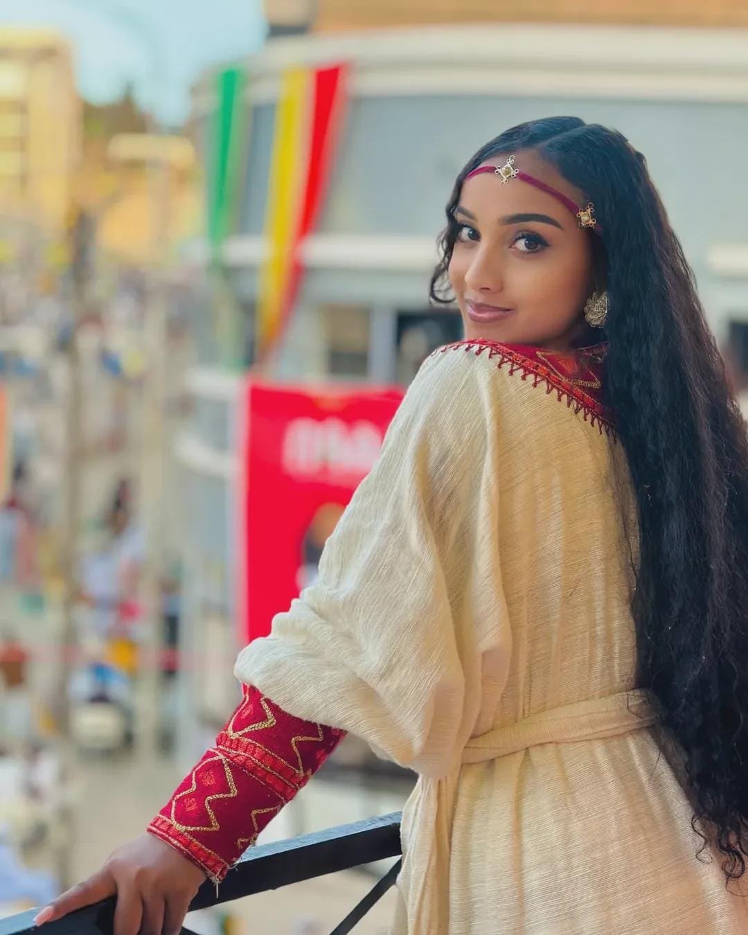 Habesha Kemis Dress for Women: Relaxed Ethiopian & Eritrean Cultural Attire, Handwoven Everyday Traditional Wear