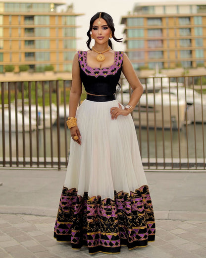 Habesha inspired fashion, Ethiopian custom made dress, Habesha modern Kemis, bridal dress, wedding outfit, Ethiopian embroidered gown, ceremony dress, Habesha festive dress, Ethiopian cultural gown, elegant attire, Habesha handmade , heritage dress, festive gown, Eritrean festive outfit, lace Kemis, designer dress, artisan clothing, festive gown, premium , traditional cotton attire, embroidered gown, handmade clothing, festive clothing, Eritrean embroidered dress, Habesha new year outfit,