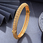 Ethiopian Gold Color Bangles | Women’s Wedding & Ethnic Jewelry Gifts