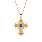 Ethiopian Big Cross Pendant Necklace | Perfect Eritrean Ethnic Jewelry