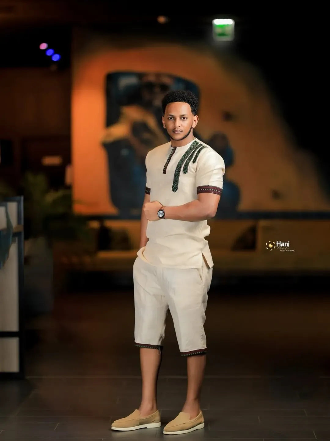 New Habesha Men’s Shirt | Best Design Modern Ethiopian Wear