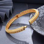 Ethiopian Gold Color Bangles | Women’s Wedding & Ethnic Jewelry Gifts