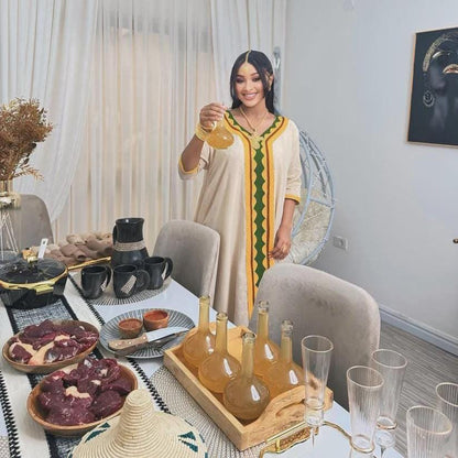 Habesha Kemis Dress for Women: Relaxed Ethiopian & Eritrean Cultural Attire, Handwoven Everyday Traditional Wear