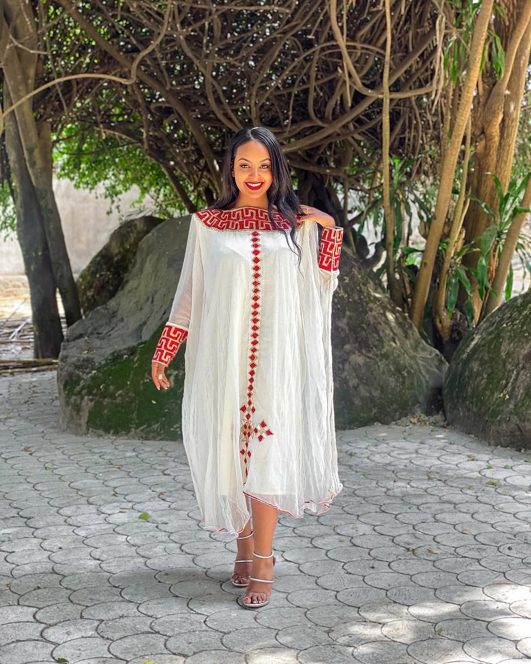 Simple Handwoven Habesha Dress | Minimalist Ethiopian & Eritrean Kemis