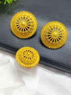 Gold Ethiopian Bridal Jewelry Set | Habesha Eritrean Wedding Set