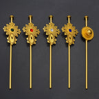 Ethiopian Hairpin Jewelry | Habesha Eritrean Wedding Head Accessory