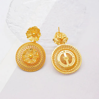 Ethiopian Jewelry Set for Women | Necklace Earrings Ring Bridal Gift