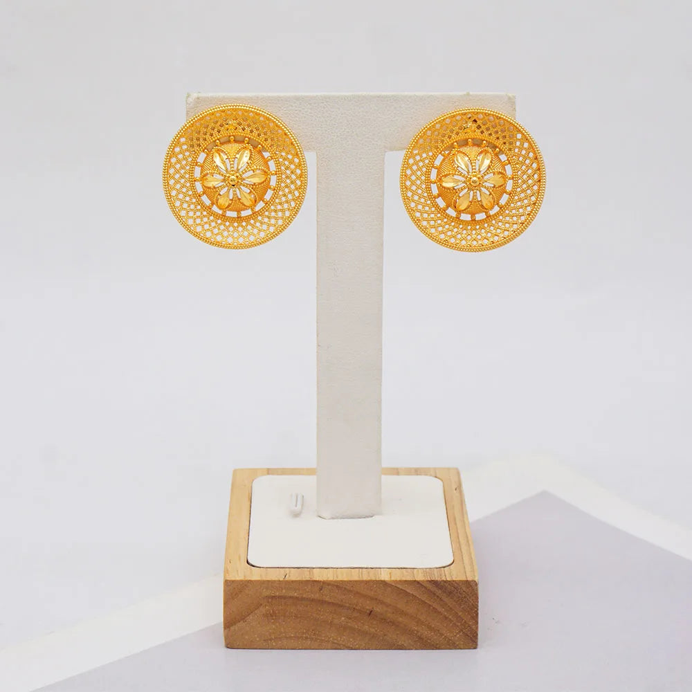 Ethiopian Jewelry Set for Women | Necklace Earrings Ring Bridal Gift