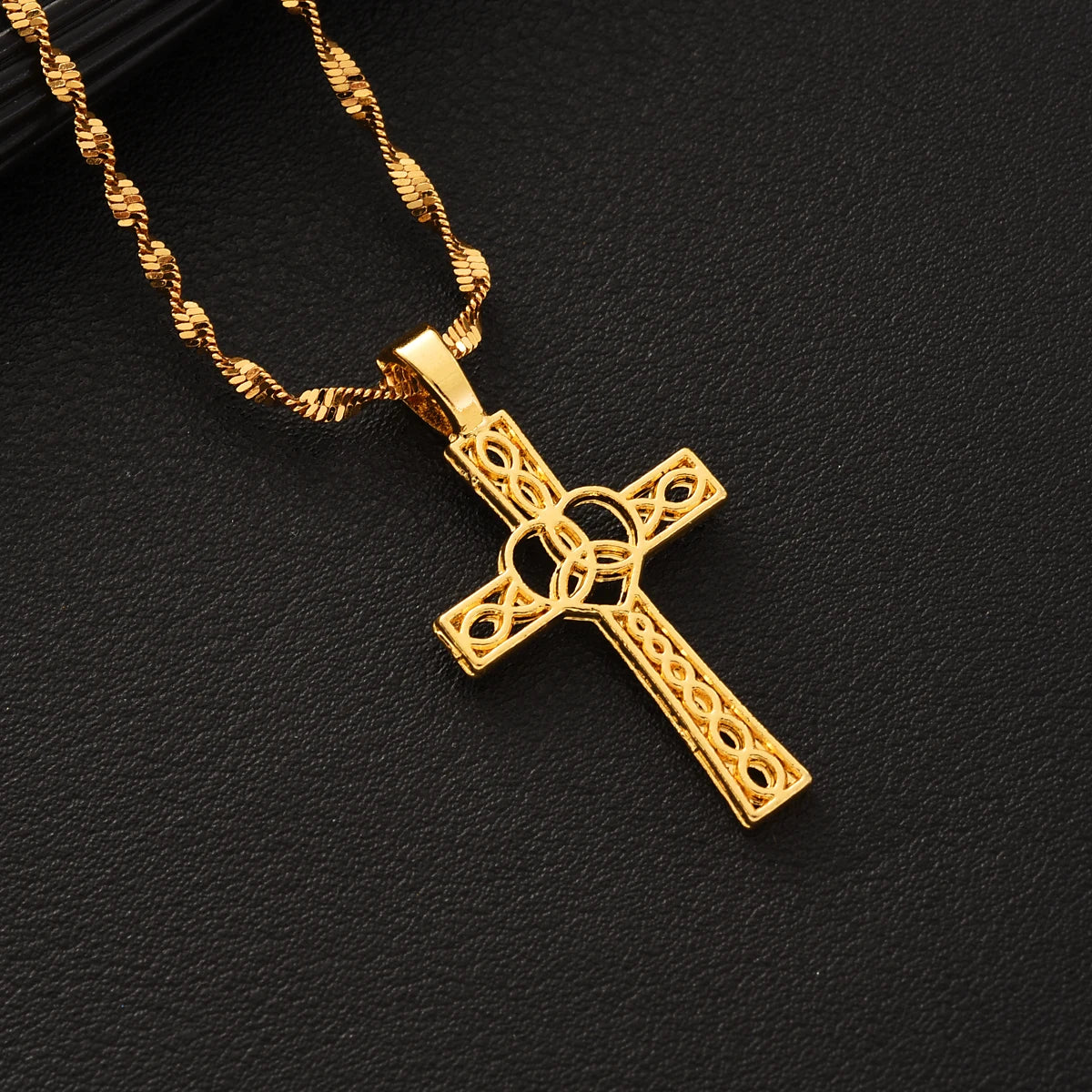 Ethiopian Cross Pendant Necklace | Habesha Eritrean Wedding Jewelry