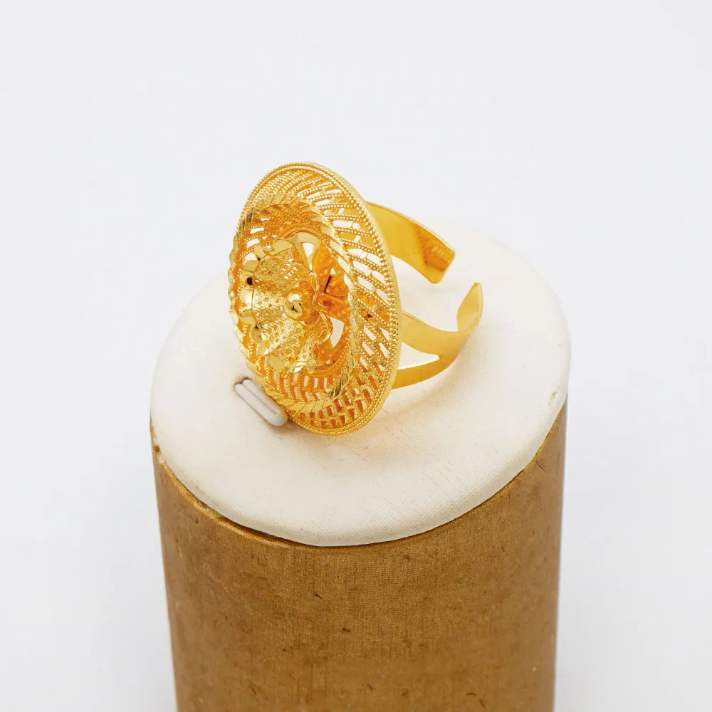 Ethiopian Jewelry Set for Women | Necklace Earrings Ring Bridal Gift