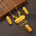 Vintage 24K Gold Plated Ethiopian Jewelry Set | New Bridal Gift Set
