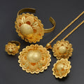 Ethiopian Jewelry Set | Habesha Necklace, Earrings, Bracelet & Ring
