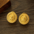 Gold Color Ethiopian & Eritrean Jewelry Set | Necklace, Ring, Pendant
