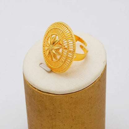 Ethiopian Jewelry Set for Women | Necklace Earrings Ring Bridal Gift