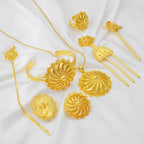 Ethiopian Habesha Bridal Jewelry Set | Elegant Wedding Accessories