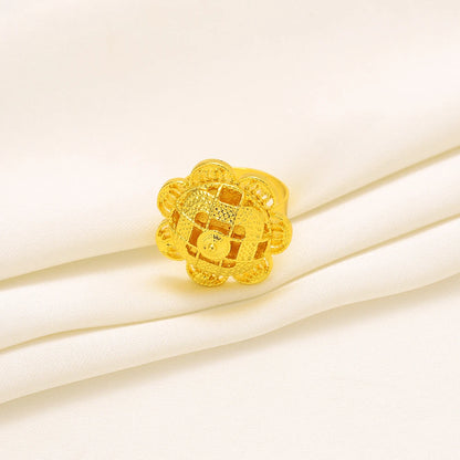 24K Gold Plated Ethiopian Jewelry Set | Bridal Habesha Accessories