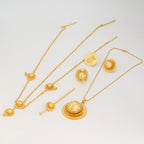 Ethiopian Women’s Jewelry Set | Bridal Hairpins, Earrings & Bracelets