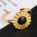 High-Quality Gold Ethiopian Jewelry Set for Girls | Earrings & Necklace