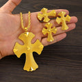 Ethiopian Jewelry Set for Women | Big Pendant Necklace &