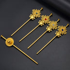 Ethiopian Hairpin Jewelry | Habesha Eritrean Wedding Head Accessory