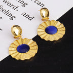 High-Quality Gold Ethiopian Jewelry Set for Girls | Earrings & Necklace