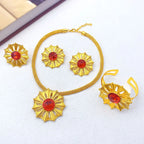 Luxury Habesha Jewelry Set | 24K Gold Plated Ethiopian Bridal Gift