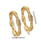 Ethiopian Gold Color Bangles | Habesha Women’s Traditional Bracelets