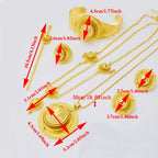 Ethiopian Women’s Jewelry Set | Bridal Hairpins, Earrings & Bracelets