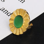 High-Quality Gold Ethiopian Jewelry Set for Girls | Earrings & Necklace