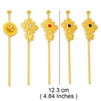 Ethiopian Hairpin Jewelry | Habesha Eritrean Wedding Head Accessory