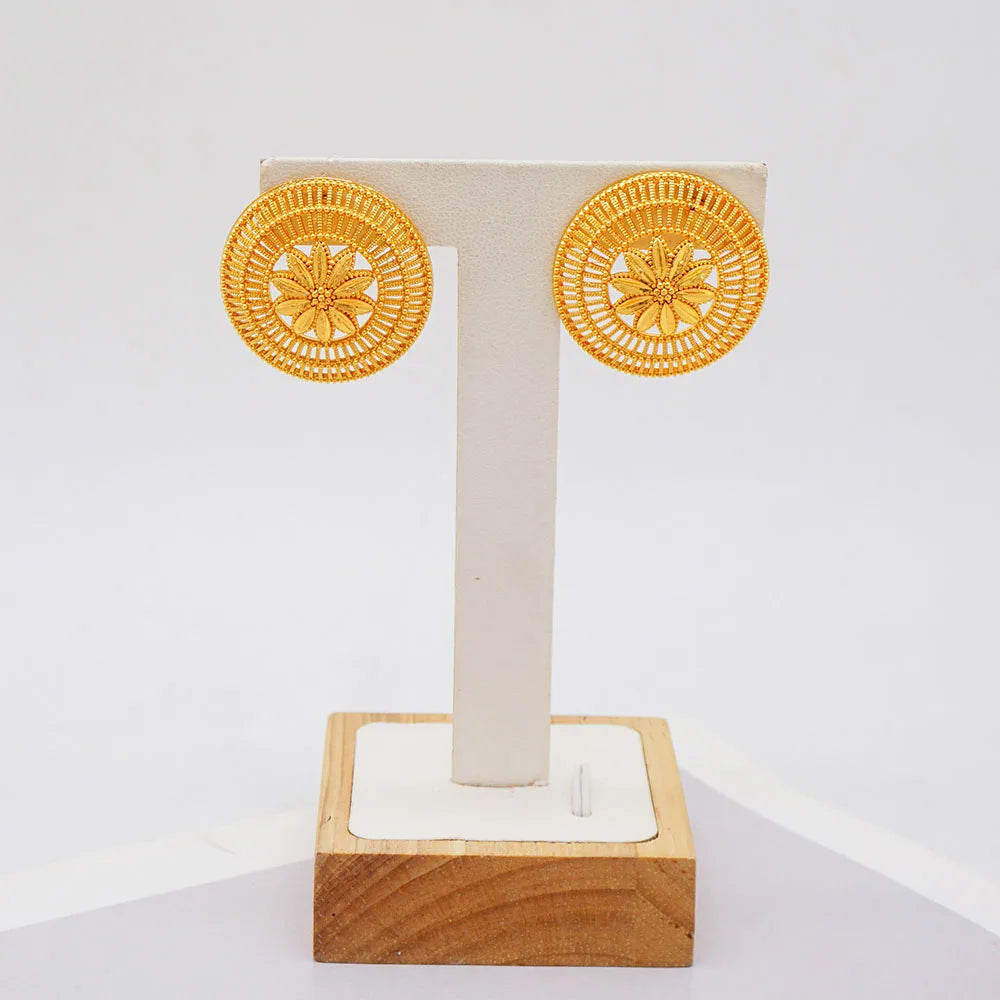 Ethiopian Jewelry Set for Women | Necklace Earrings Ring Bridal Gift