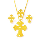 Ethiopian Jewelry Set for Women | Big Pendant Necklace &