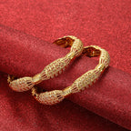 Ethiopian Gold Color Bangles | Habesha Women’s Traditional Bracelets