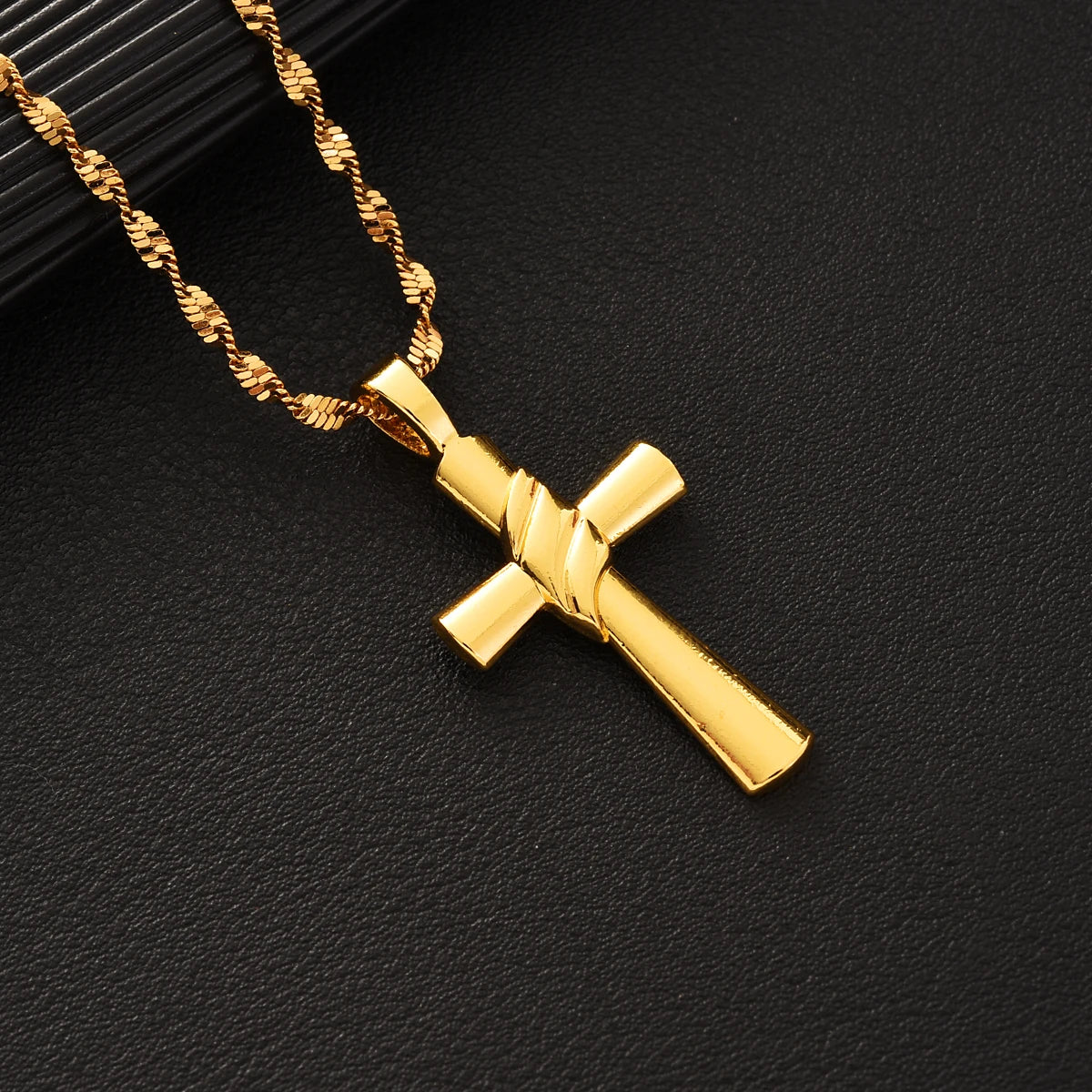 Ethiopian Cross Pendant Necklace | Habesha Eritrean Wedding Jewelry
