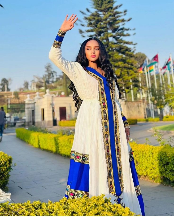 Elegant Handmade Habesha Kemis | Ethiopian Traditional Dress for Women