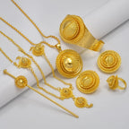 Complete Eritrean & Ethiopian Jewelry Set | Exquisite Six - Piece Jewelry Set - EthGebya
