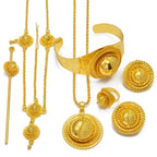 Complete Eritrean & Ethiopian Jewelry Set | Exquisite Six - Piece Jewelry Set - EthGebya