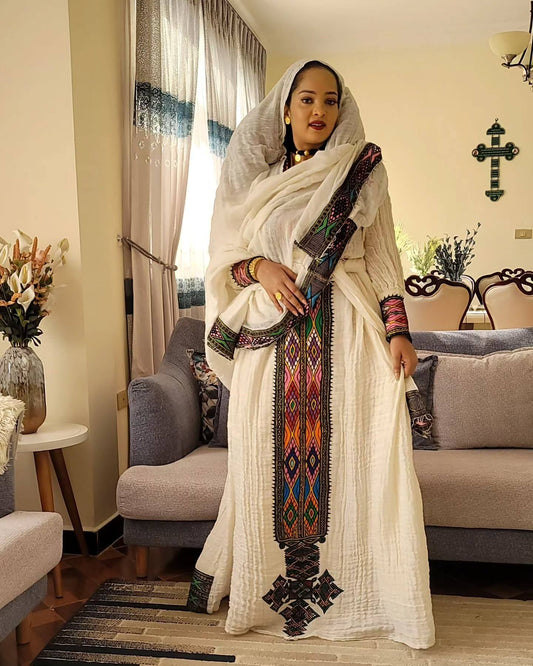 Tigray Axum Fetil Habesha Dress | New Traditional Women’s Attire