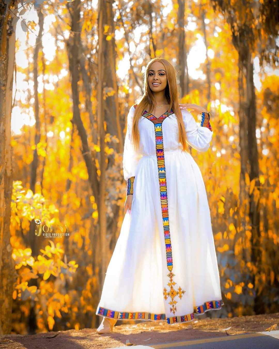 Custom Made Menen Zuria Habesha Kemis | Ethiopian Eritrean Dress