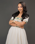 Light Green Habesha Kemis Dress | Handmade Ethiopian Zuria