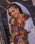 Axum Saba Style Habesha Kemis | New Ethiopian Traditional Dress
